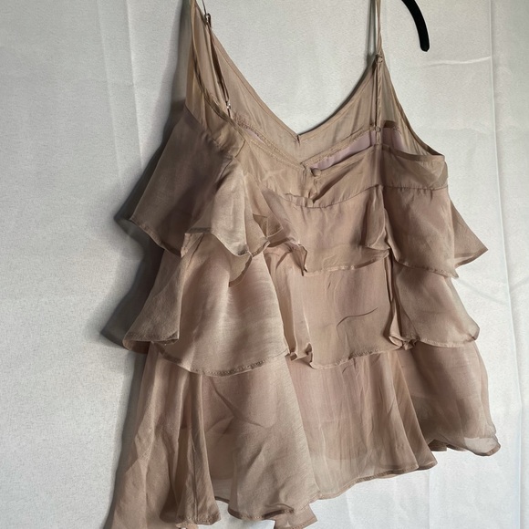 Ruffled Spaghetti Strap Blouse - Picture 14 of 14